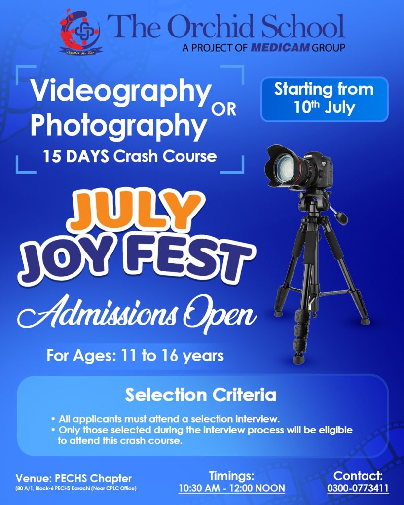 Videography course details
